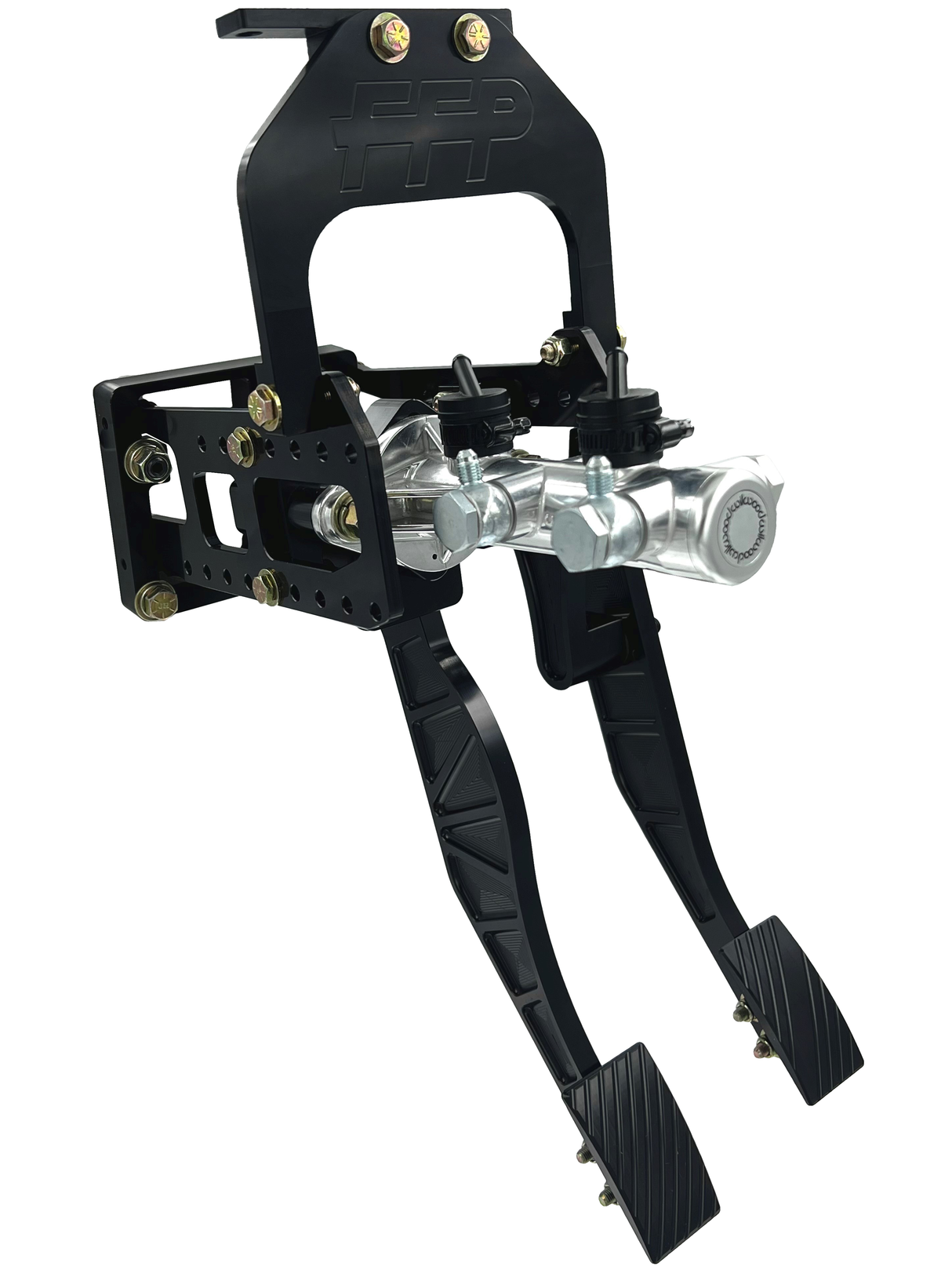 05-14 Mustang brake and throttle black side view