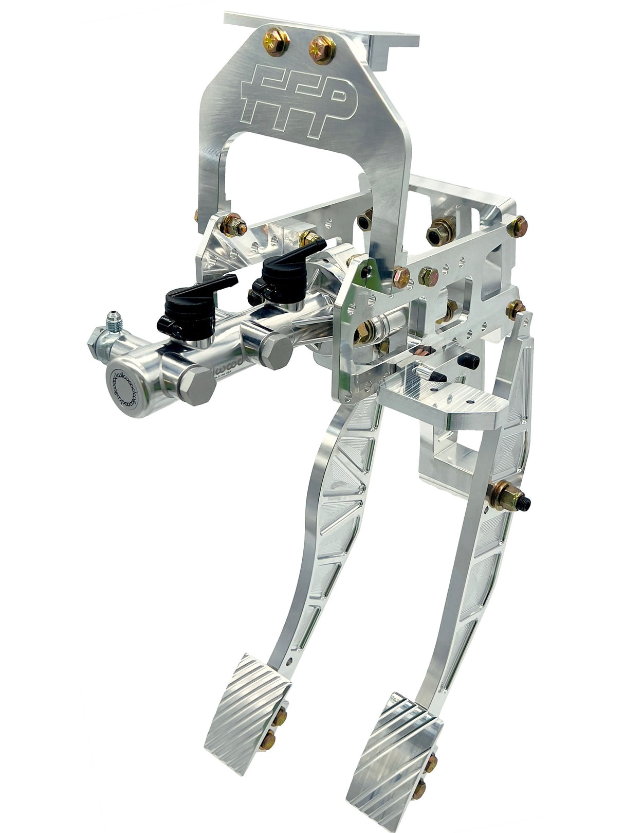 05-14 Mustang brake throttle and clutch natural finish