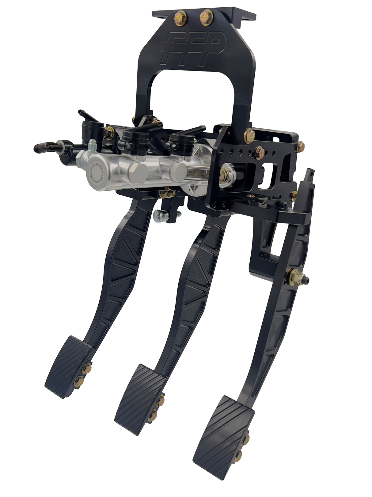 05-14 Mustang brake throttle and clutch kit black