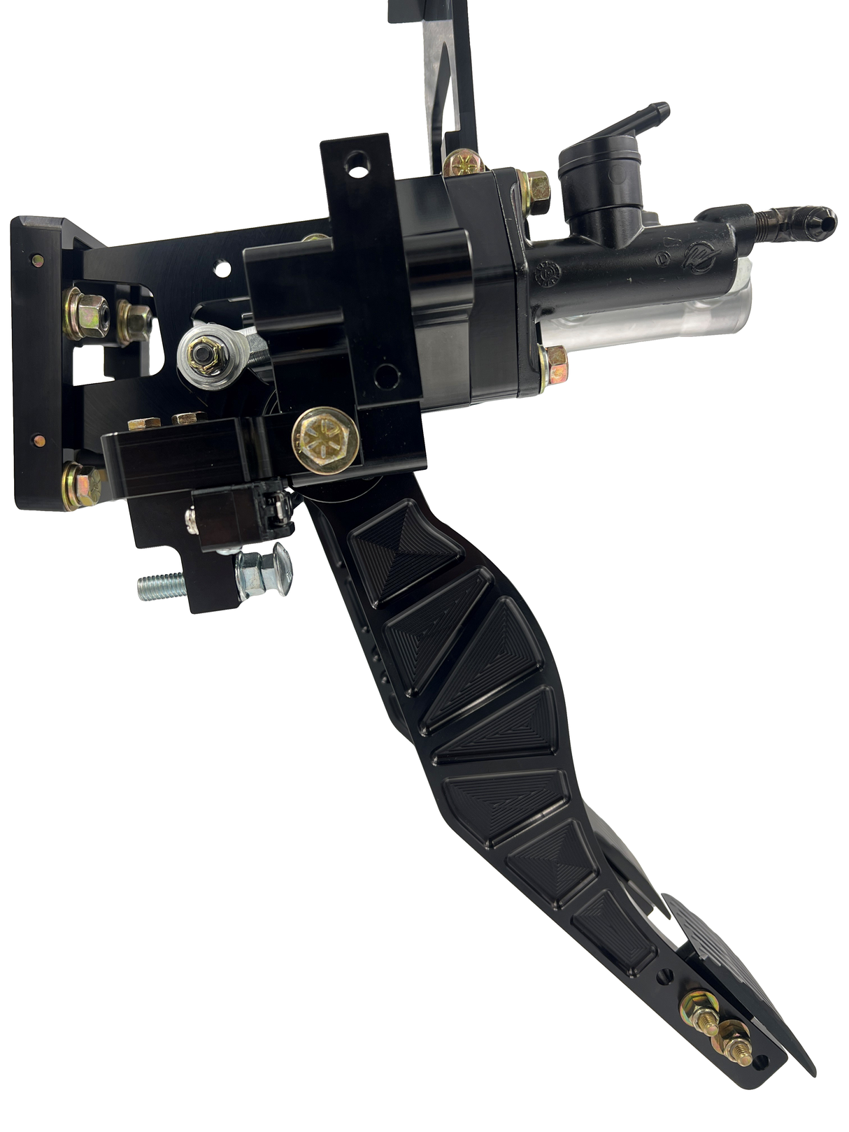 05-14 Mustang clutch side view black