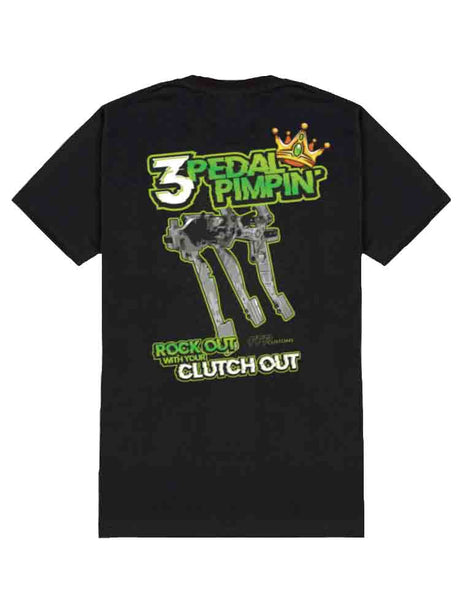 3 pedal pimpin shirt backside