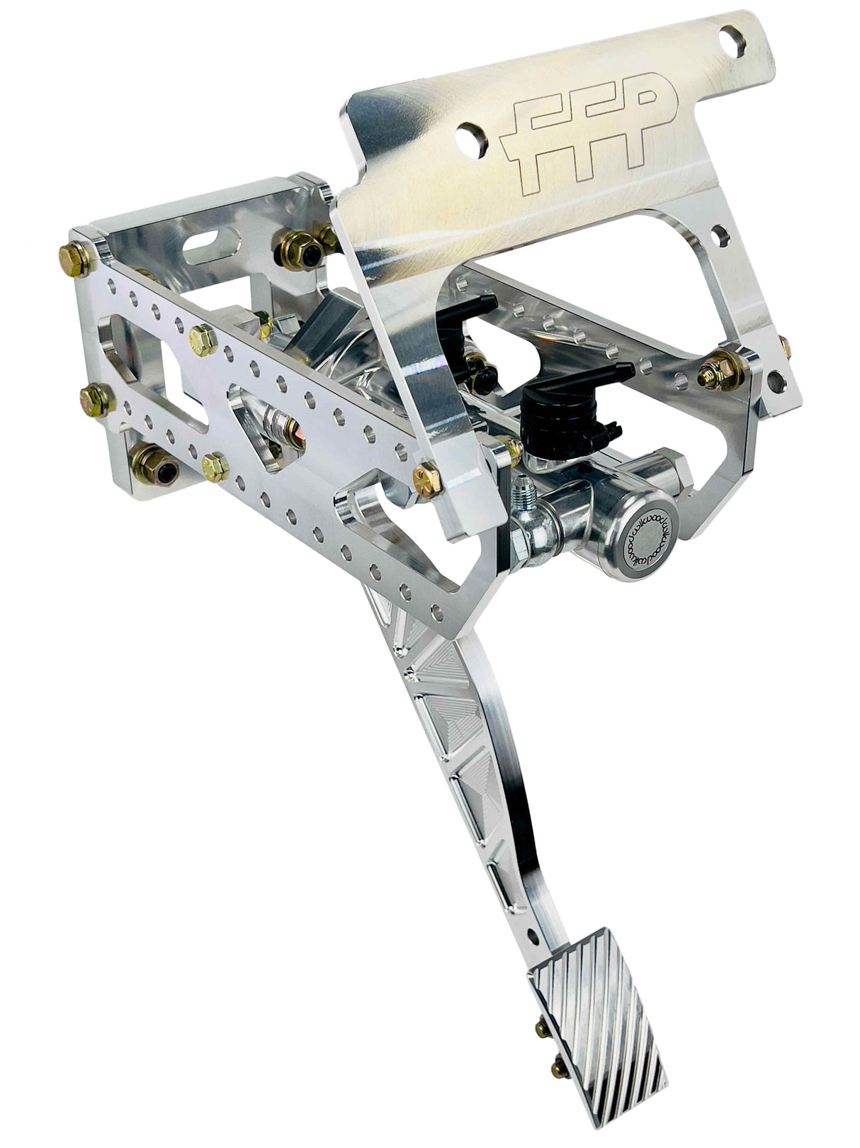 79-93 Mustang brake assembly natural finish side view