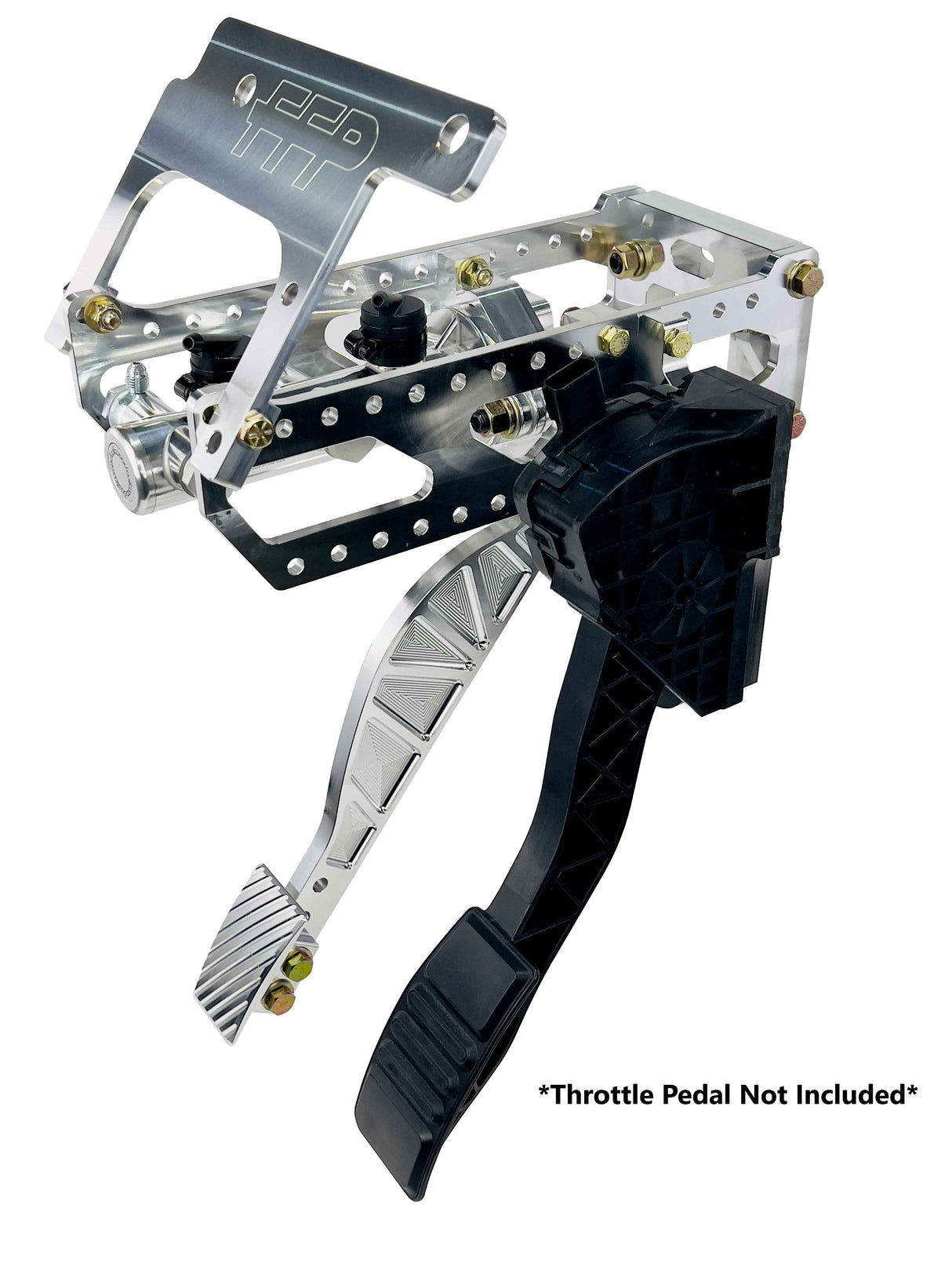 79-93 Mustang brake and drive by wire with drive by wire pedal installed natural finish