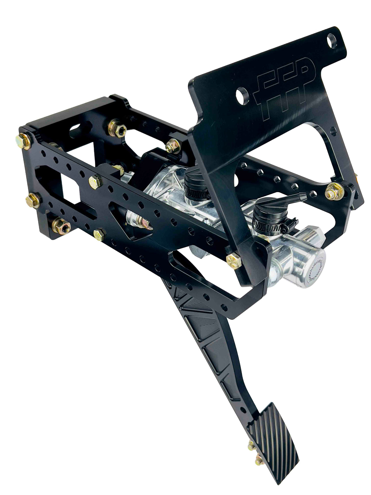 79-93 Mustang brake assembly black side view