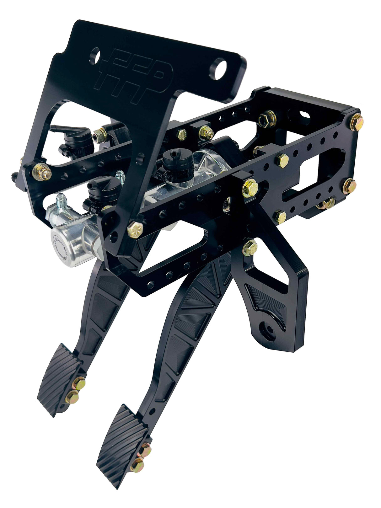 79-93 Mustang brake drive by wire and clutch black