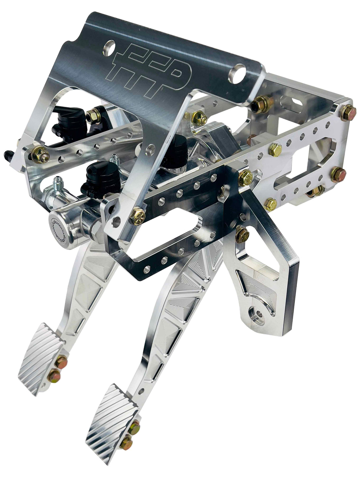 79-93 Mustang brake drive by wire and clutch natural finish