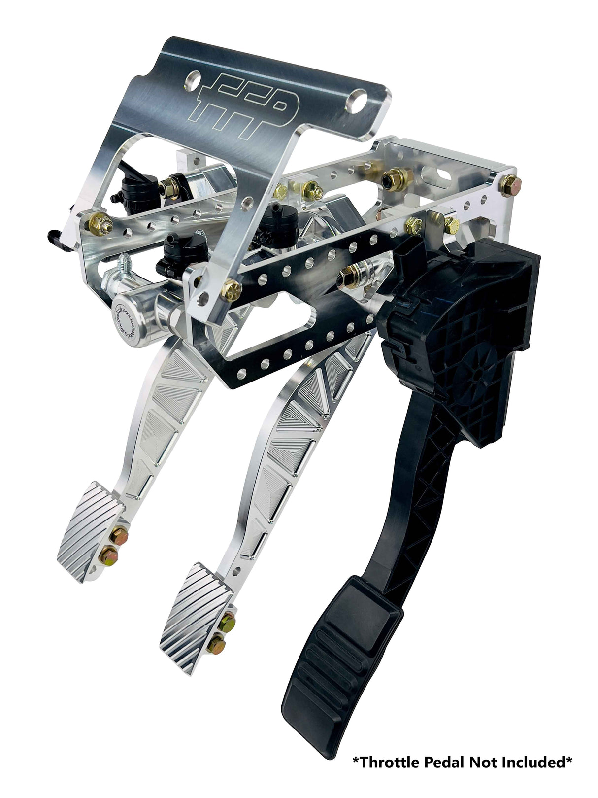 79-93 Mustang brake drive by wire and clutch with drive by wire pedal installed natural finish