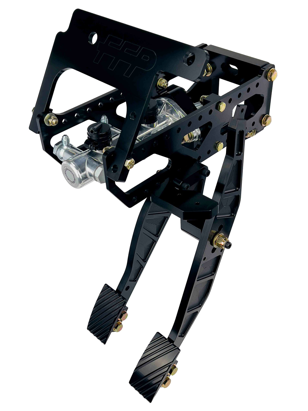 79-93 Mustang brake and throttle black