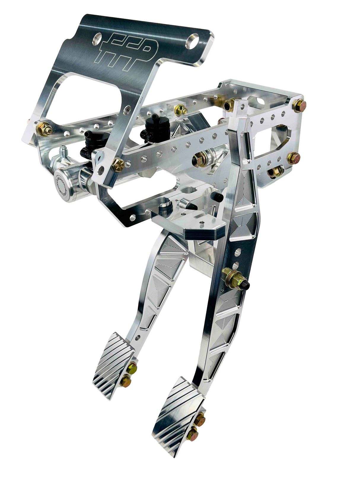 79-93 Mustang brake and throttle natural finish