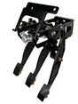 79-93 Mustang brake throttle and clutch black