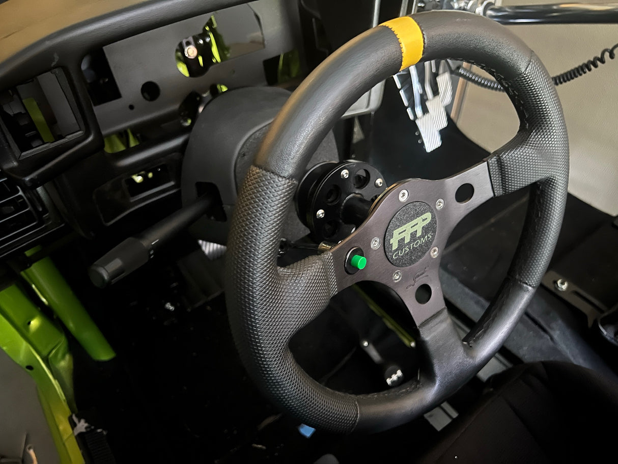 90-93 Mustang bezel plate cover with steering wheel