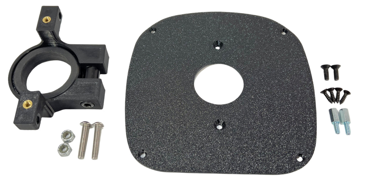 94-04 Mustang multi function switch mount and bezel plate