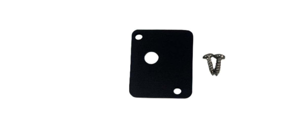 94-04 Mustang throttle firewall plate black
