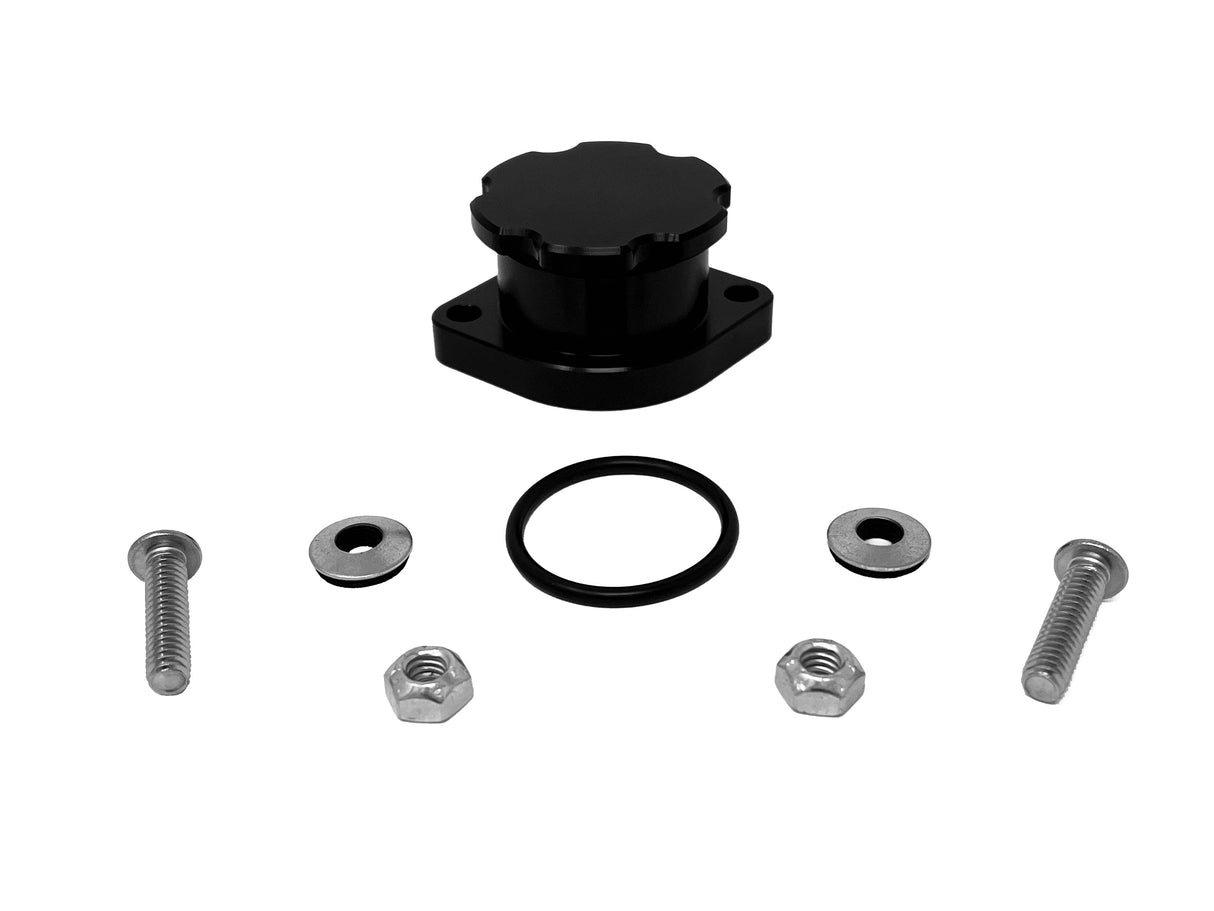 bolt on oil fill black kit