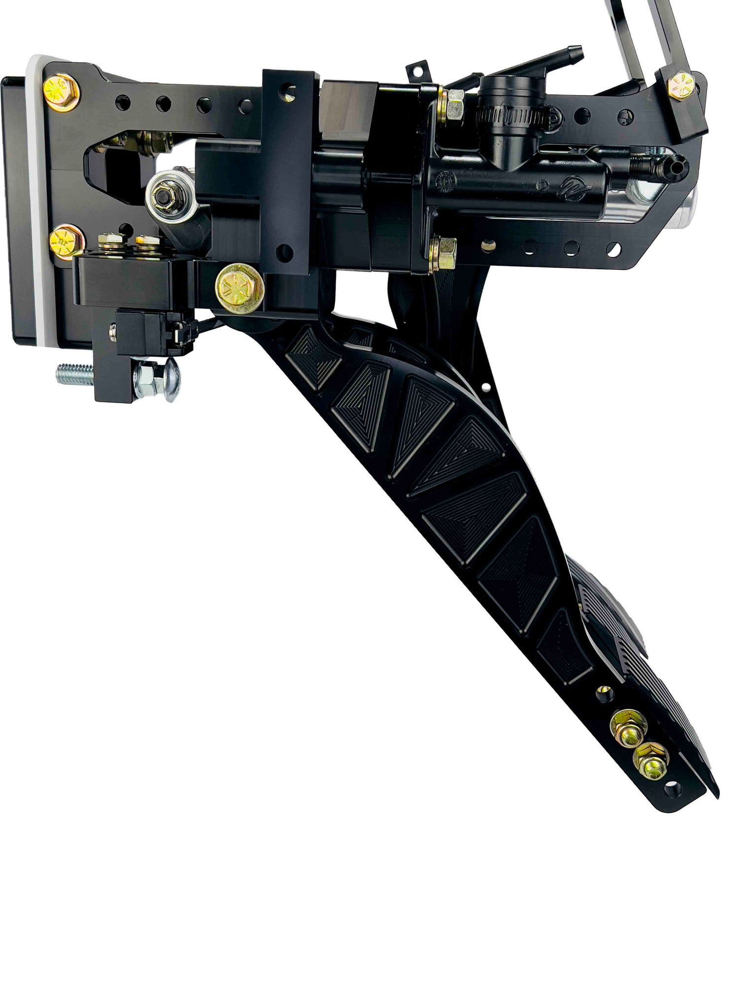 79-04 Mustang clutch side view black