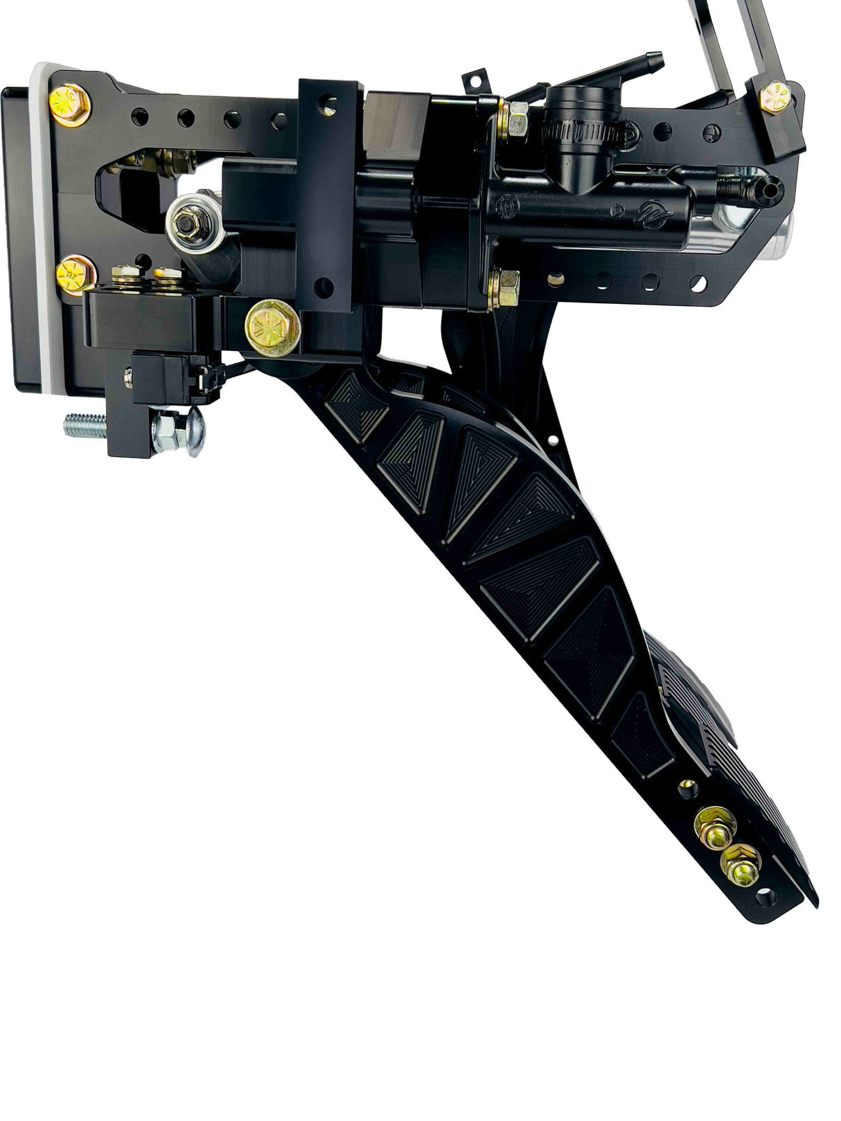 79-04 Mustang clutch pedal side view black