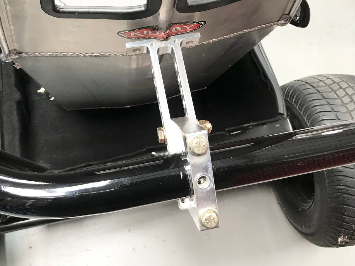 upper seat mount installed top view