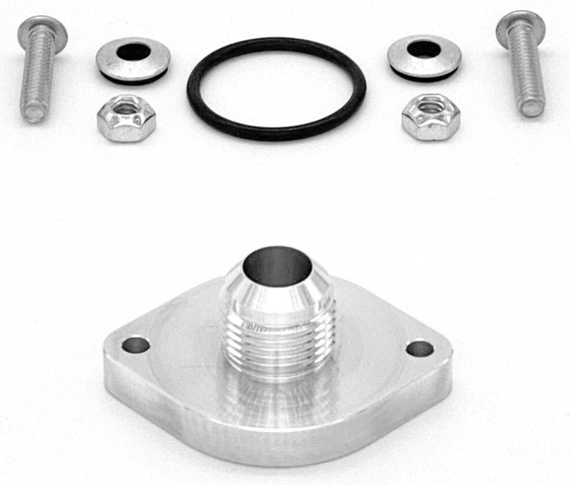 -10AN and -12AN bolt on fitting with hardware kit