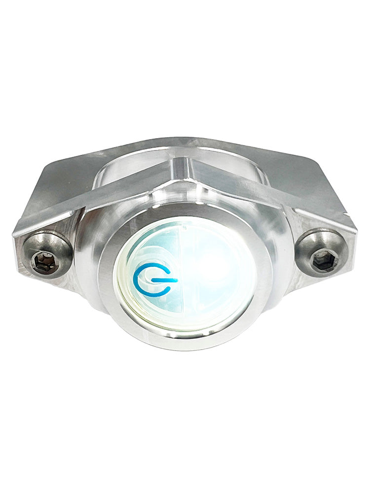 wireless roll cage light mount natural finish