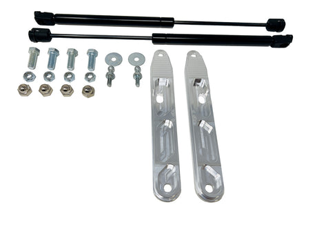 trunk mount kit natural finish backside