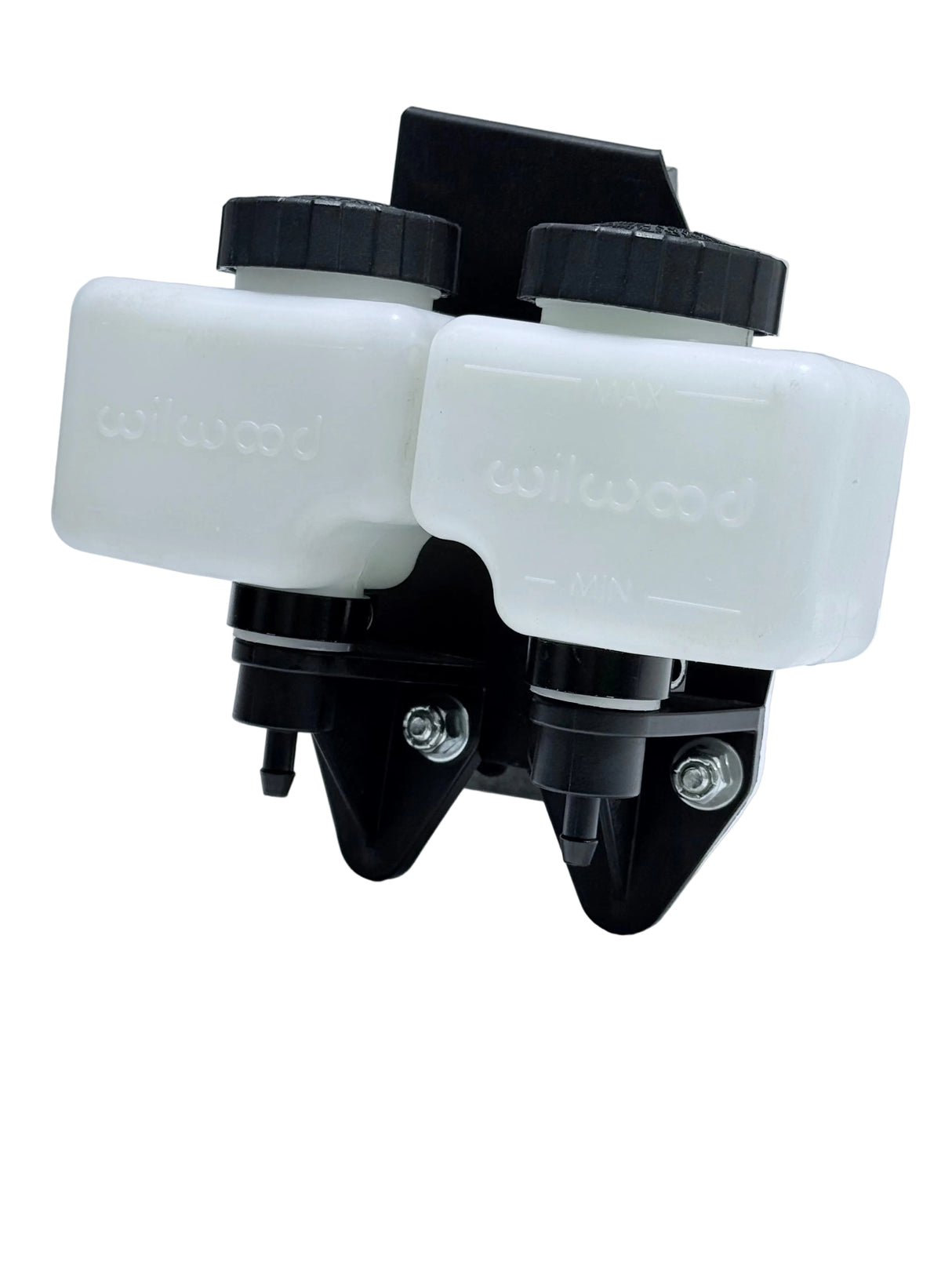 Dual Reservoir Mount 79-04 Mustang Inner Fender for Plastic Tanks