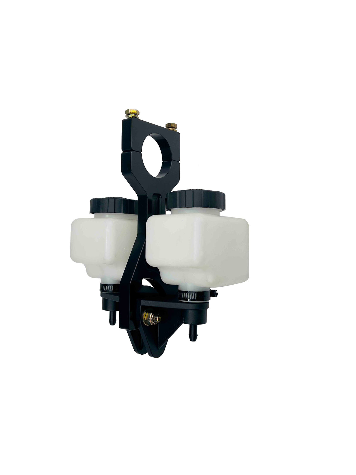 1-5/8 roll cage reservoir mount with tanks installed black