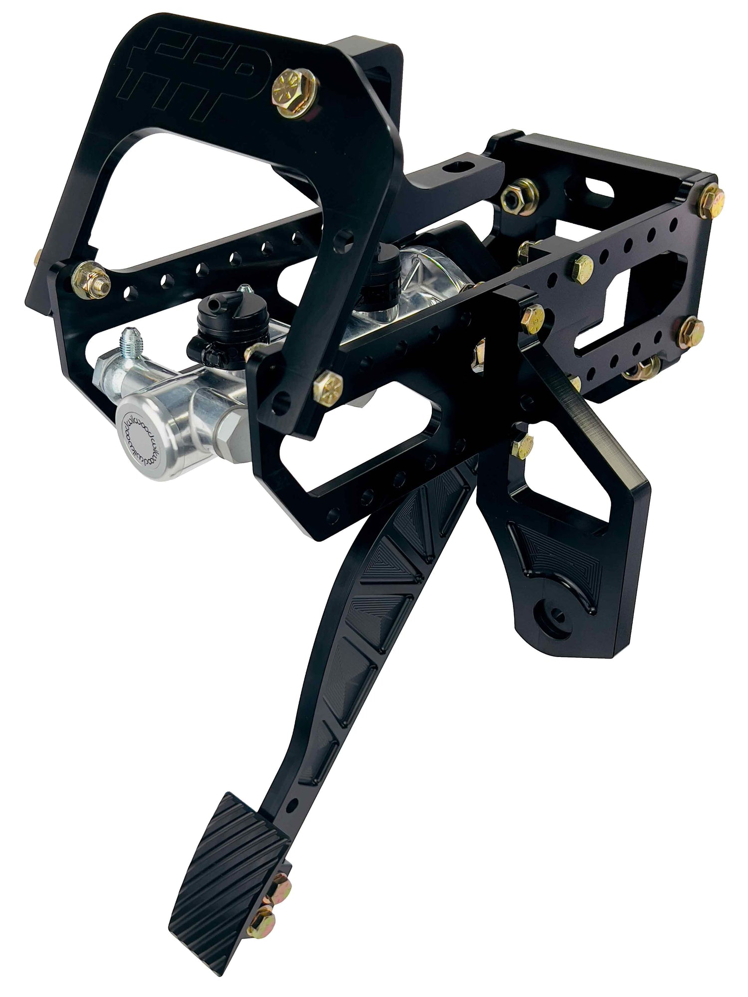 94-04 Mustang Billet Brake & Drive-By Wire Anodized Black
