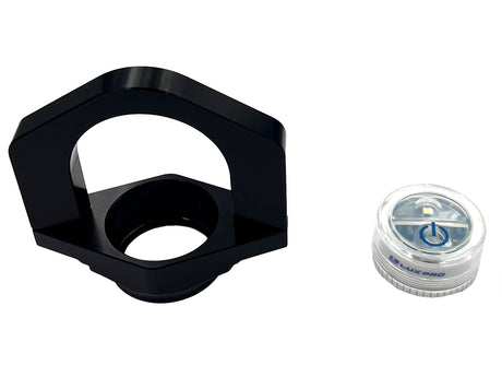 wireless light mount with light out from back side black