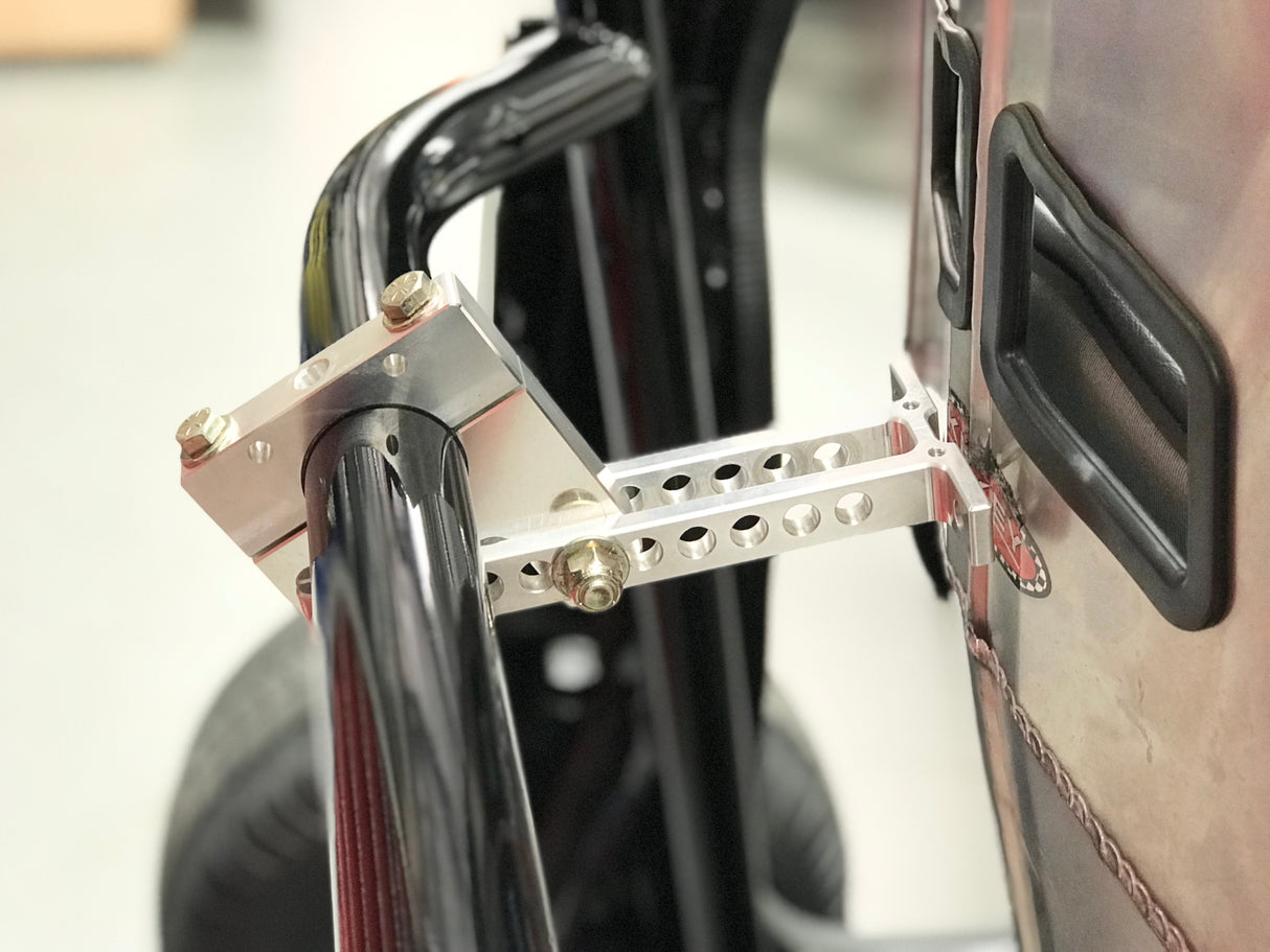 upper seat mount installed fully extended