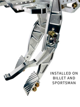 throttle pedal toe hook installed