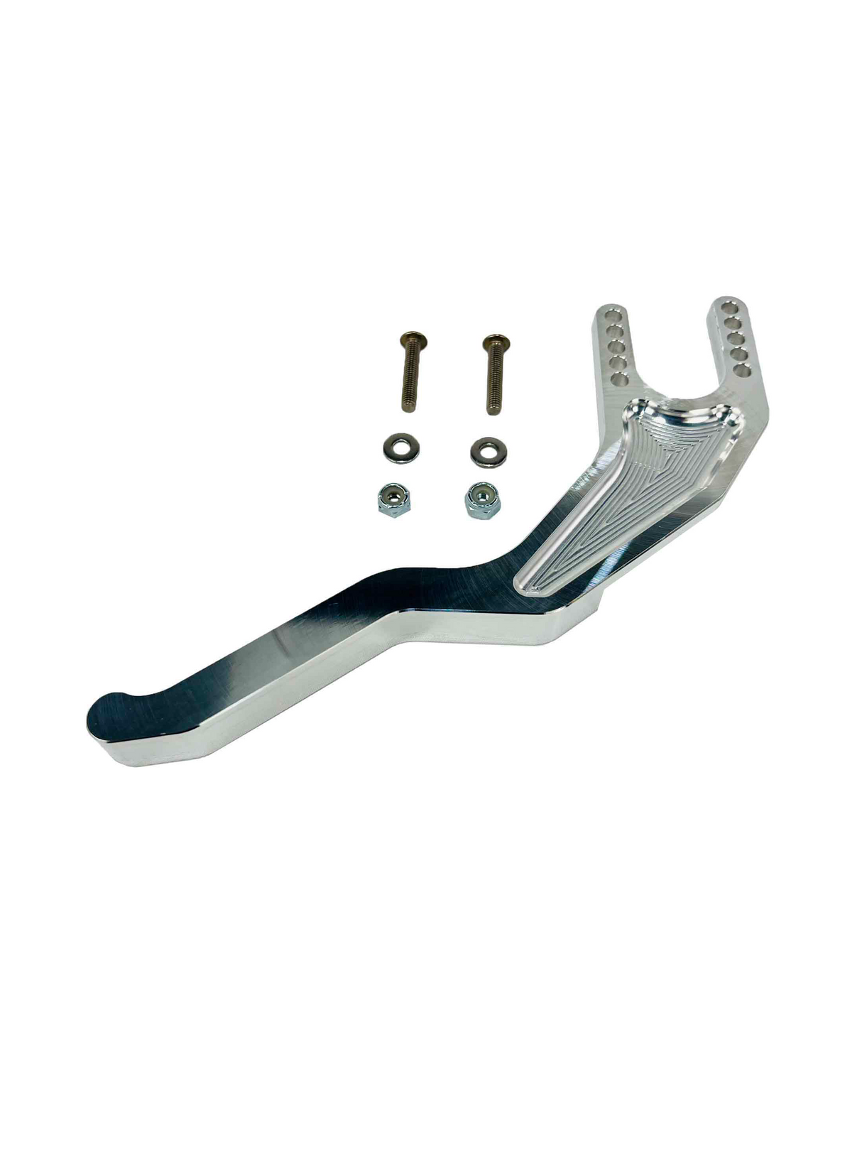 throttle pedal toe hook natural finish